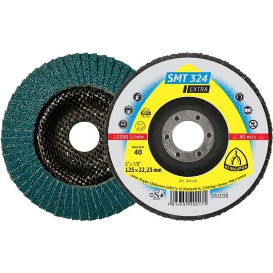 DISC LAMELAR 125*K60 SMT 324 EXTRA